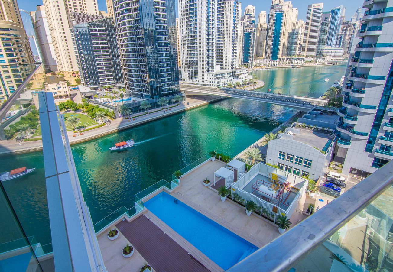 Apartment in Dubai - Marina View- 1br in Stella Maris 