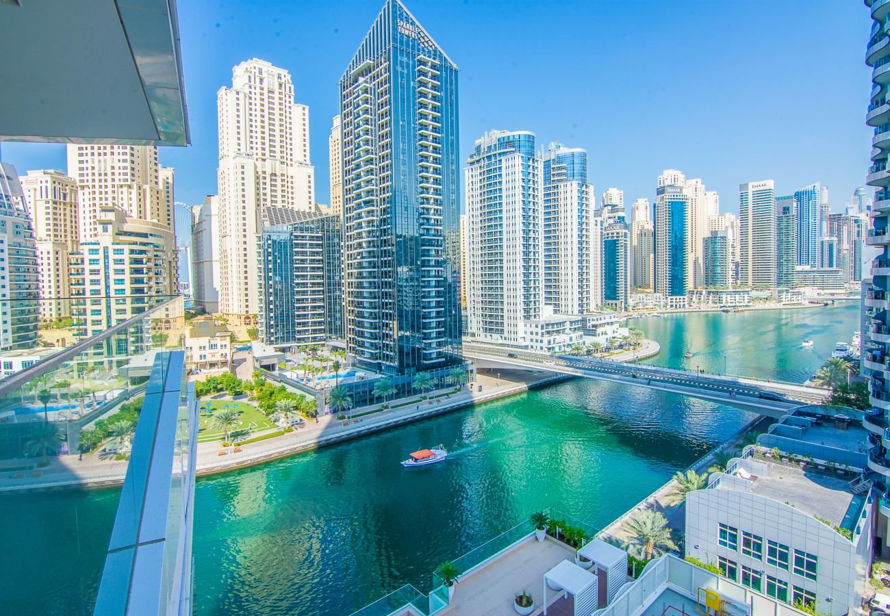 Apartment in Dubai - Marina View- 1br in Stella Maris 