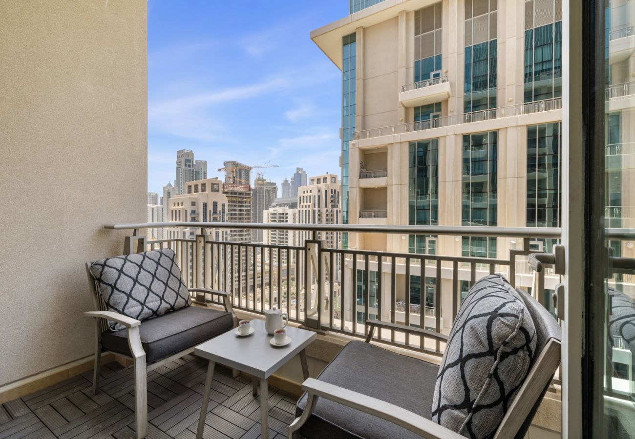 Apartment in Dubai - Elegant 1BR in the Heart of Downtown | Boulevard Central Tower
