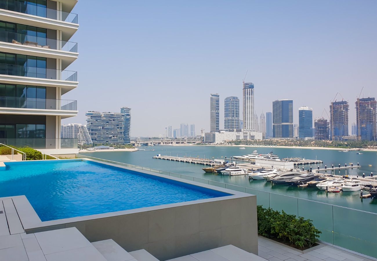 Apartment in Dubai - Luxury 1-Bedroom Apartment | Beach Mansion Tower 1 | Emaar Beachfront