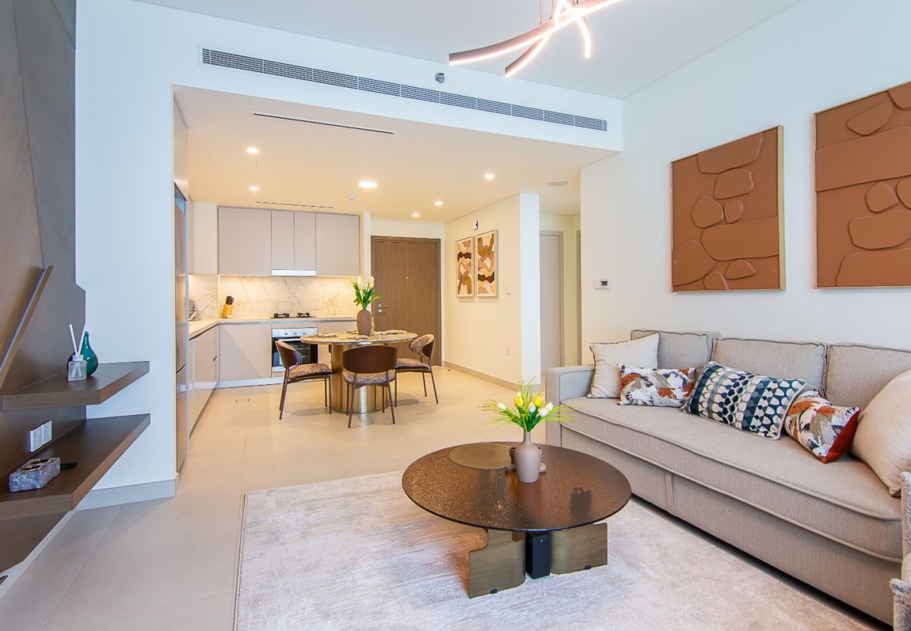 Apartment in Dubai - Luxury 1-Bedroom Apartment | Beach Mansion Tower 1 | Emaar Beachfront