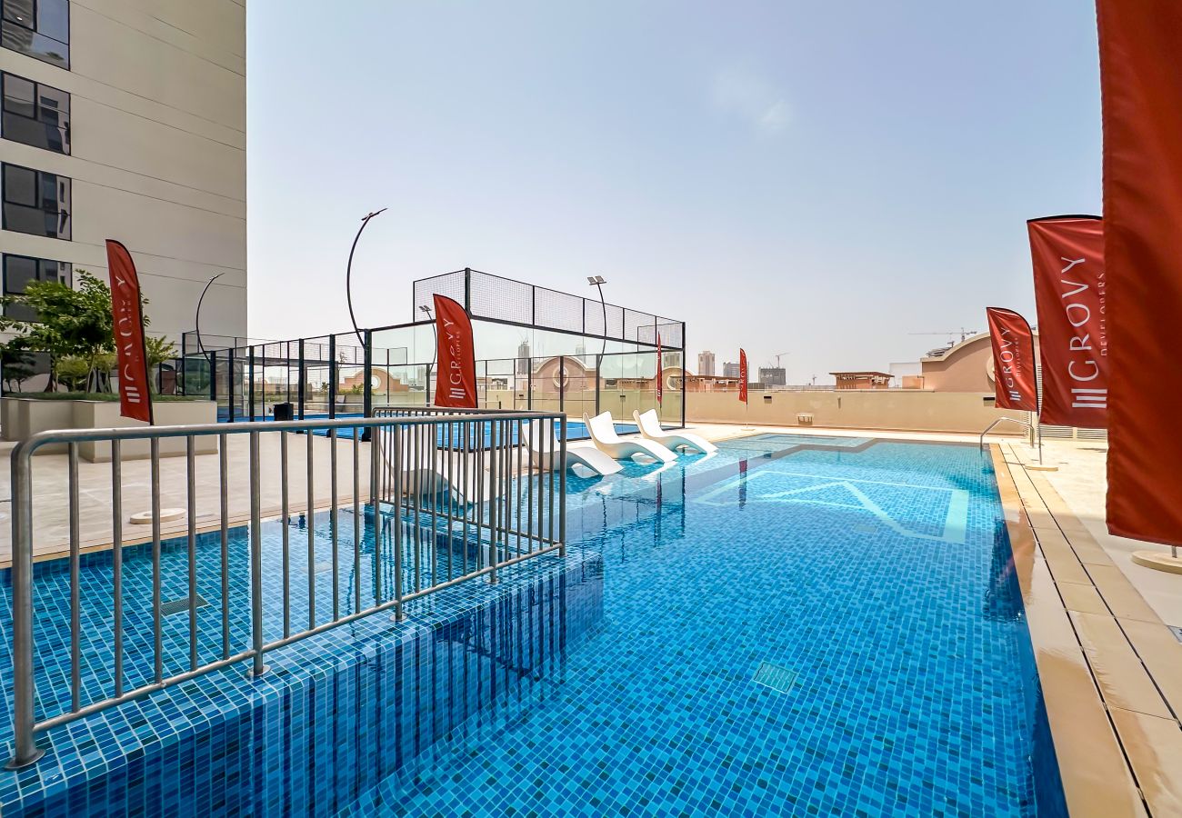 Apartment in Dubai - Contemporary 1-Bedroom Apartment | AURA by Grovy, JVC
