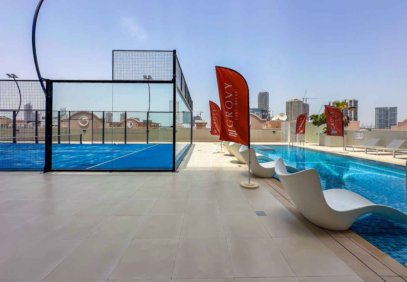 Apartment in Dubai - Contemporary 1-Bedroom Apartment | AURA by Grovy, JVC